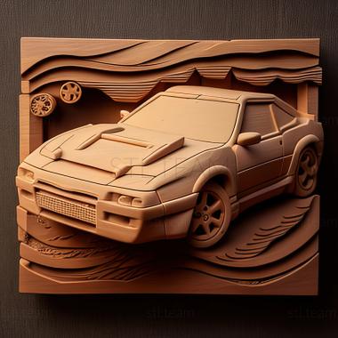 3D модель Nissan 180SX (STL)